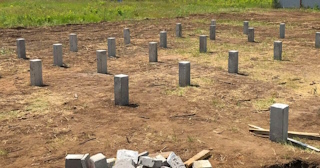 Фундамент на забивных жб сваях под ключ в Егорьевске - фундамент из забивных железобетонных свай цена от 3190 руб/м2