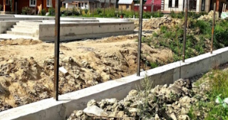 Фундамент под забор заказать в Егорьевске - заливка фундамента для забора | от 1569 за п.м.