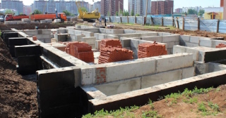 Фундаменты промышленных зданий в Егорьевске цена от 25102 руб. - заказать строительство фундамента промздания под стальные колонны